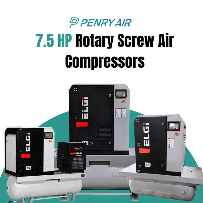 7.5 HP Rotary Screw Air Compressors