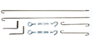 Balcrank Tie Down Anchor Kit for 165/275 Gal 1136-001