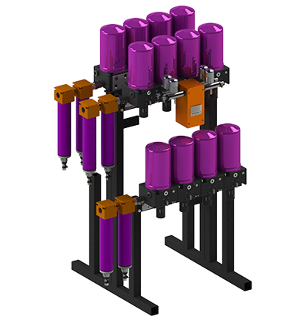 TSUNAMI Ultra Series Rail-Mounted Regenerative Dryer - 300 CFM (75HP)
