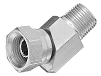 Balcrank Swivel Union 45° 3/4” x 3/4” Steel 2,000 psi (137.8 bar) 3270-062