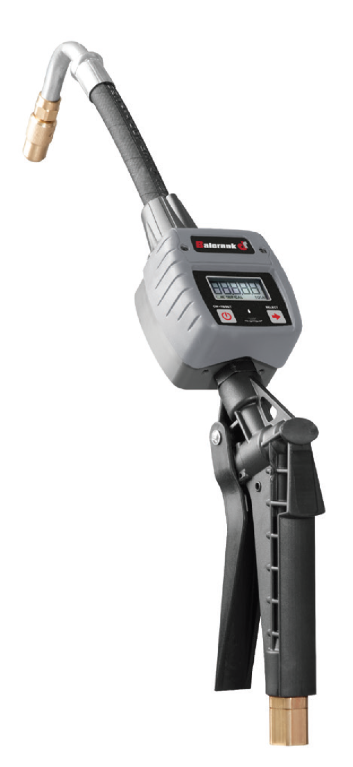 Balcrank Water Based Fluids Metered Handle Flex 90 with 1/4 Turn for Oil 3330-201