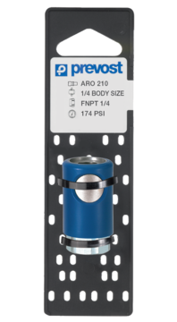 Prevost Standard Female Quick Coupler on Plate - PROLAC