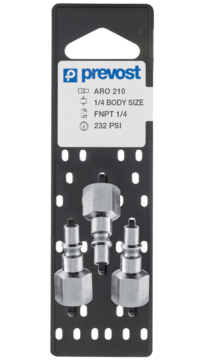 Prevost Female Plug on Plate