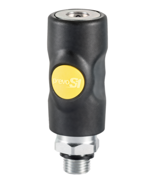 Prevost Male Safety Quick Coupler - prevoS1