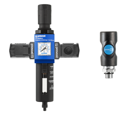 Prevost Filter-Regulator for Square Profile - ATU MSQ