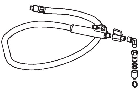 Balcrank Suction Hose Kit for 4140-056 & 4140-057 833452
