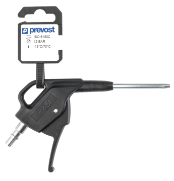 Prevost Blow Gun on Plate - prevoS1