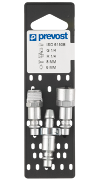 Prevost Plug Set with Ear Clamp on Plate
