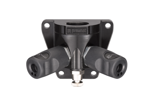 Prevost Female Thread Double Wall Manifold - 2 Couplers and Drain - prevoS1