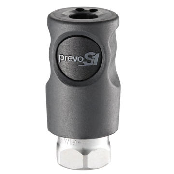 Prevost Female Safety Quick Coupler - prevoS1
