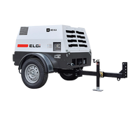 ELGi Portable Towable Compressor 90 cfm/100 psi D90KA