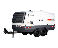 ELGi Portable Towable Compressor 657, 800 cfm/150 psi D800T4F