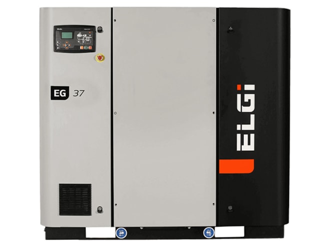 ELGi EG11 Electric Rotary Screw Air Compressor, EG Series 15hp 125PSI (EG11-125)