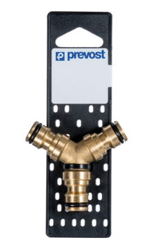 Prevost Triple Water Adaptor on Plate