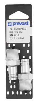 Prevost Male Plug on Plate