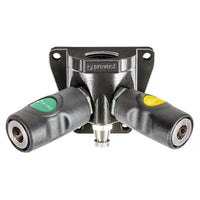 Prevost MIXED PORT WALL BRACKET Inlet NPT female thread = 3/4" FNPT Outlet 2 couplings = ESI 07
ASI 06