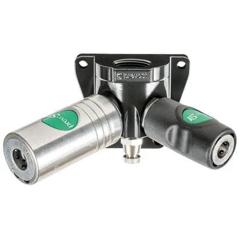 Prevost Female Thread Double Wall Manifold - 2 Couplers and Drain - prevoS1