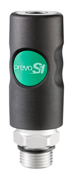 Prevost Male Safety Quick Coupler - prevoS1