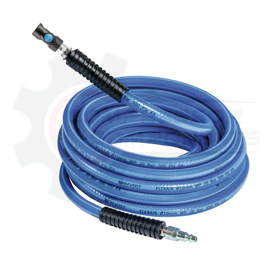 Prevost Prevost FlexAir Air-Multi-purpose flexible hybrid polymer industrial hose. ID 1/2", 50ft long, OD - 19mm. RST RISEB1250