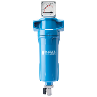 Walker Filtration, Alpha 3.5 series filtration cast aluminum alloy threaded product. Compressed Air Dust Air Filter A30025RX1