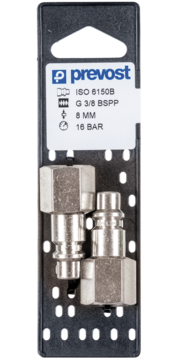 Prevost Female Plug on Plate