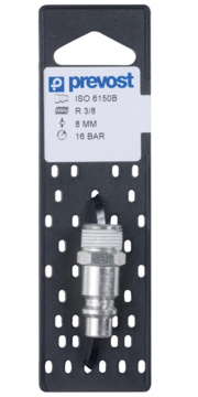 Prevost Male Plug on Plate