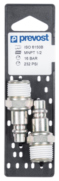Prevost Male Plug on Plate