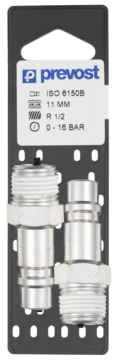 Prevost Male Plug on Plate