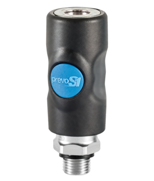 Prevost Male Safety Quick Coupler - prevoS1