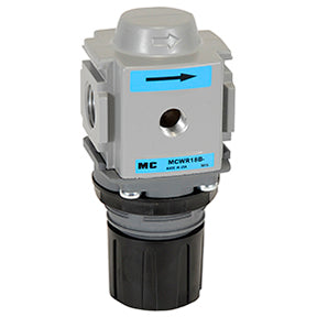 Midwest Control 1/2" 165 SCFM Relieving Regulator 10-250 PSI MCWR18B-50A