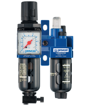 Prevost ALTO Filter-Regulator-Lubricator with Wall Bracket - 2 Units - KTB SM