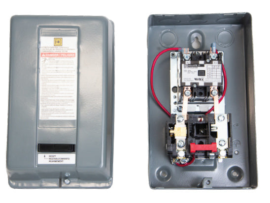 Castair 5 HP 208/230 Volt. 1 Phase Magnetic Starter