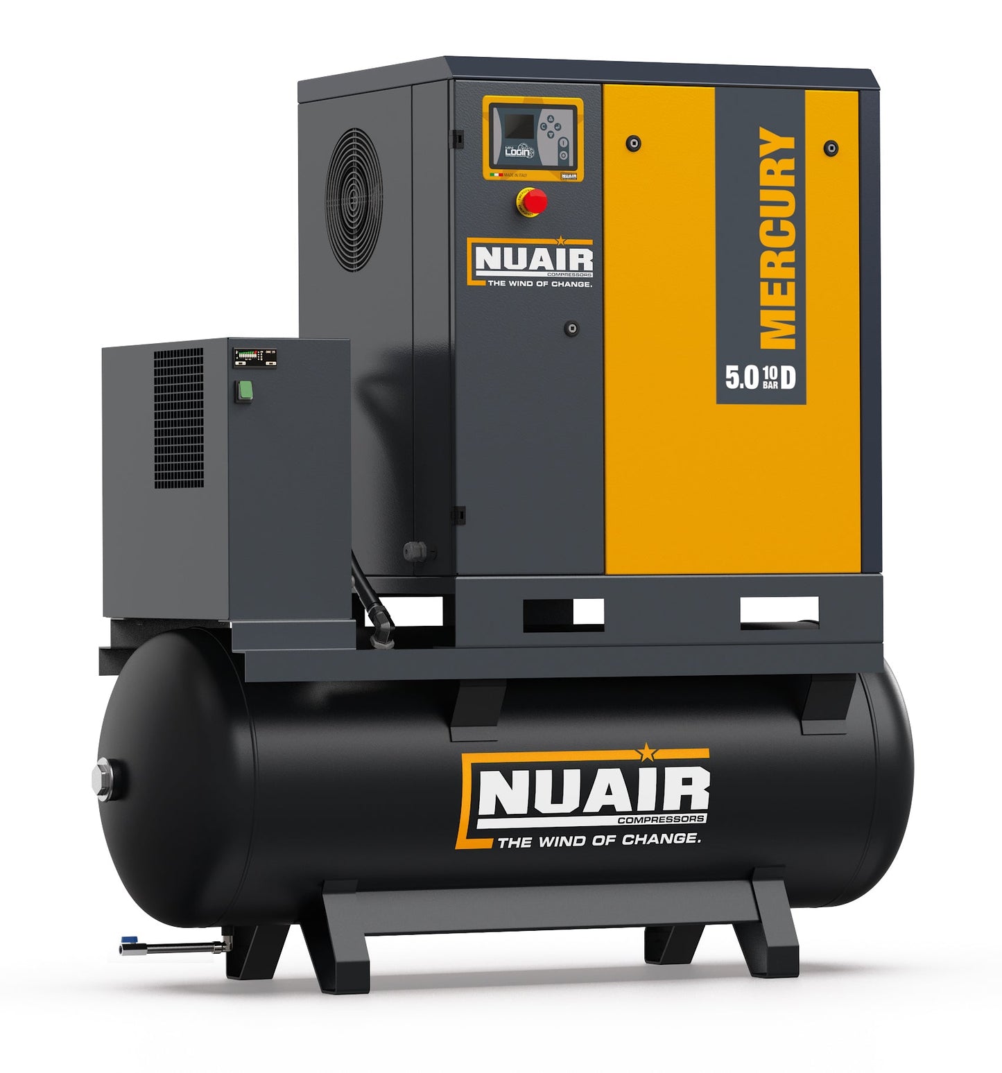 NUAIR MERCURY Rotary Screw Compressor - Industrial Range