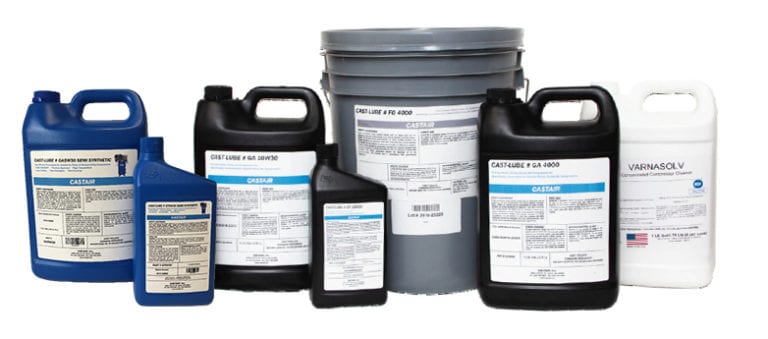 Castair CAST-LUBE 1 Quart 5w / 30 Wt. High Quality Oil for Piston Compressors Semi Synthetic GA5W30