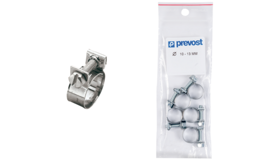 Prevost Standard Mini Worm Drive Clamp