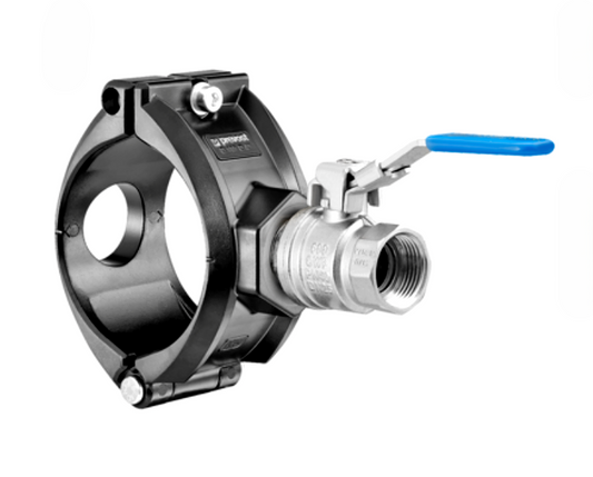 Prevost Tapping Flange BFT with Valve - PPS1 BFV