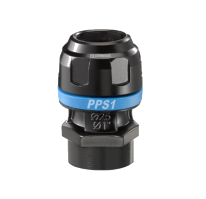 Prevost Aluminum Female Thread Straight Fitting for Pipe - PPS1 MF