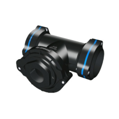 Prevost Aluminum Parallel Female Thread Tee Fitting for Pipe - PPS1 TT