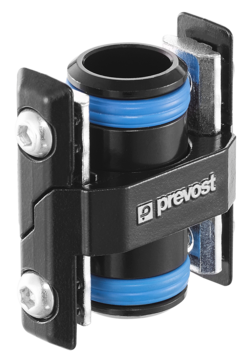 Prevost Single Aluminum Connector for Square Profile - PPS SQUN