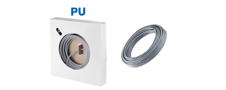 Prevost Polyurethane Grey Ester Base Tubing - PUGY