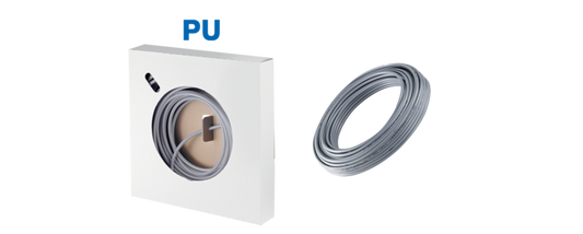 Prevost Polyurethane Grey Ester Base Tubing - PUGY