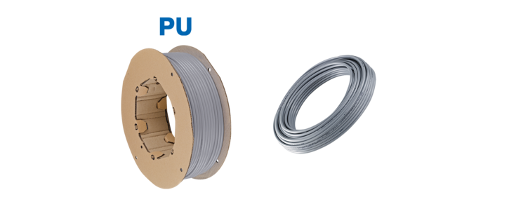 Prevost Polyurethane Grey Ester Base Tubing - PUGY
