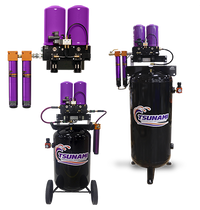 TSUNAMI Tsunami Rove - 40 CFM (10Hp) Mobile Dryer - Pneumatic Powered with Pneumatic Drains