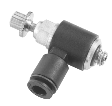 Prevost Male Micro Flow Regulator with Adjusting Knob (Bi-directional) - RLM BG