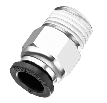 Prevost Straight Male Connector - RPD MG/MR