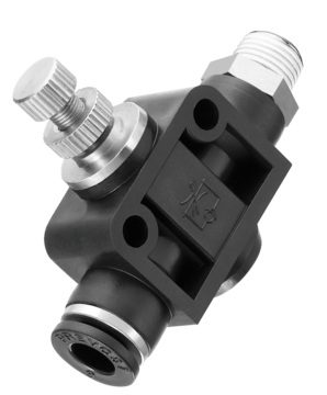 Prevost Tube/Male Thread Flow Regulator One Way - RPL PG/PR