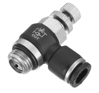 Prevost Male Flow Regulator with Knob (Control Out) - RPM OG/OR