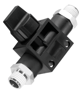 Prevost Male Thread Micro Valve Three Ways - RPS DR