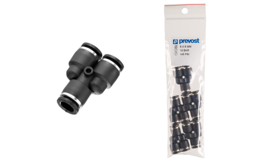 Prevost Standard Equal Y Piece - RPY ET