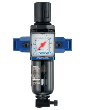 Prevost ALTO Filter-Regulator with Wall Bracket and Pipe Adapters - TM PSM